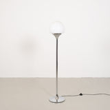 Italian Space Age Floor Lamp in Chrome