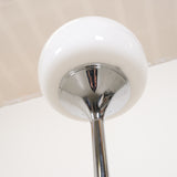 Italian Space Age Floor Lamp in Chrome