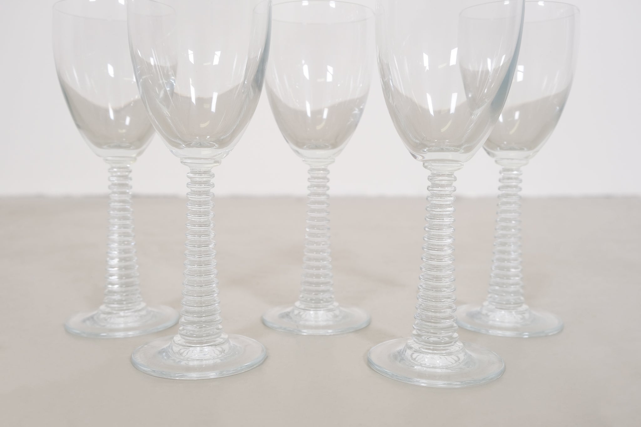 Vintage wine glasses