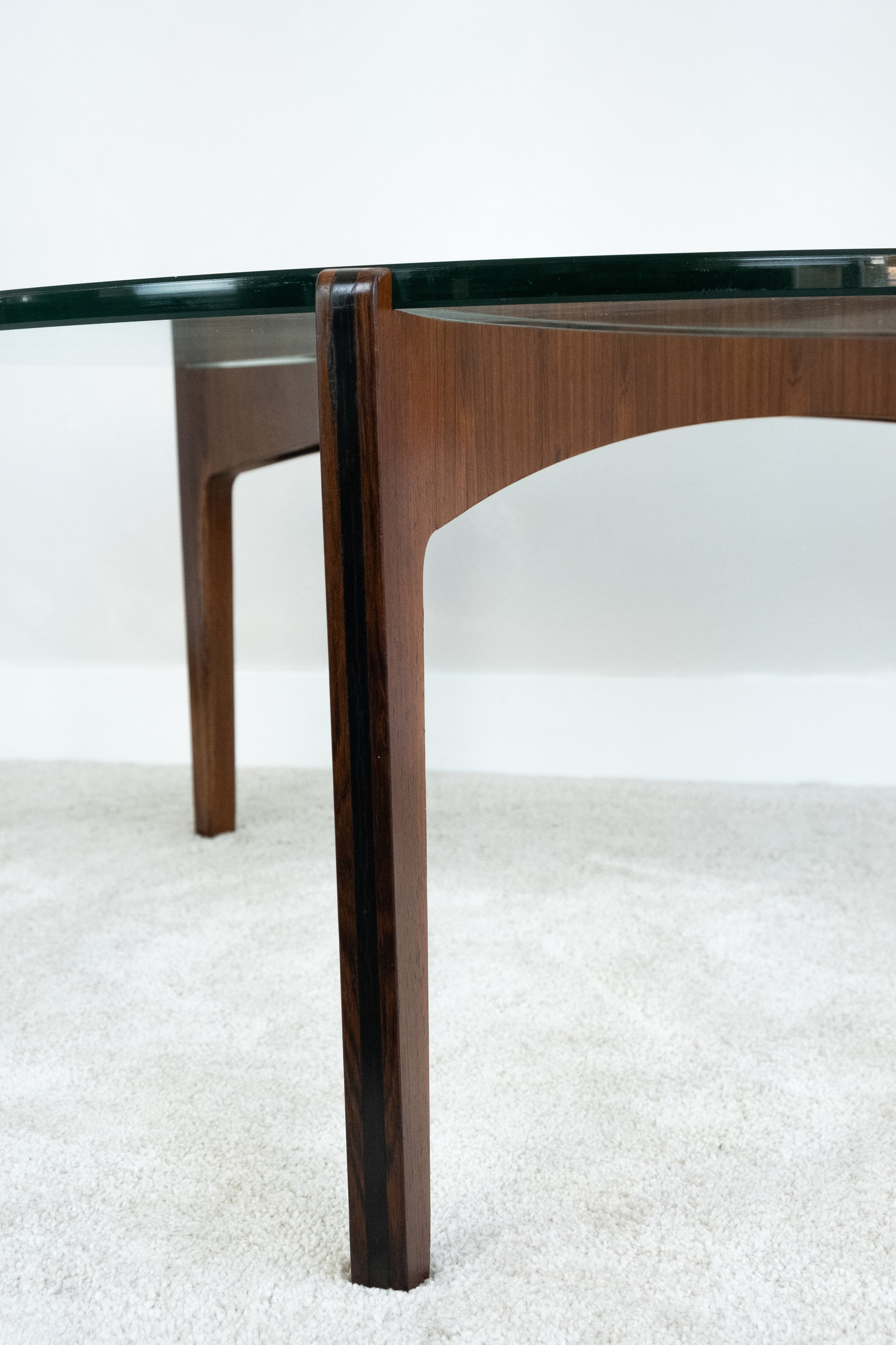 Rosewood Salontafel Sven Ellekaer voor Christian Linneberg Mobelfabrik