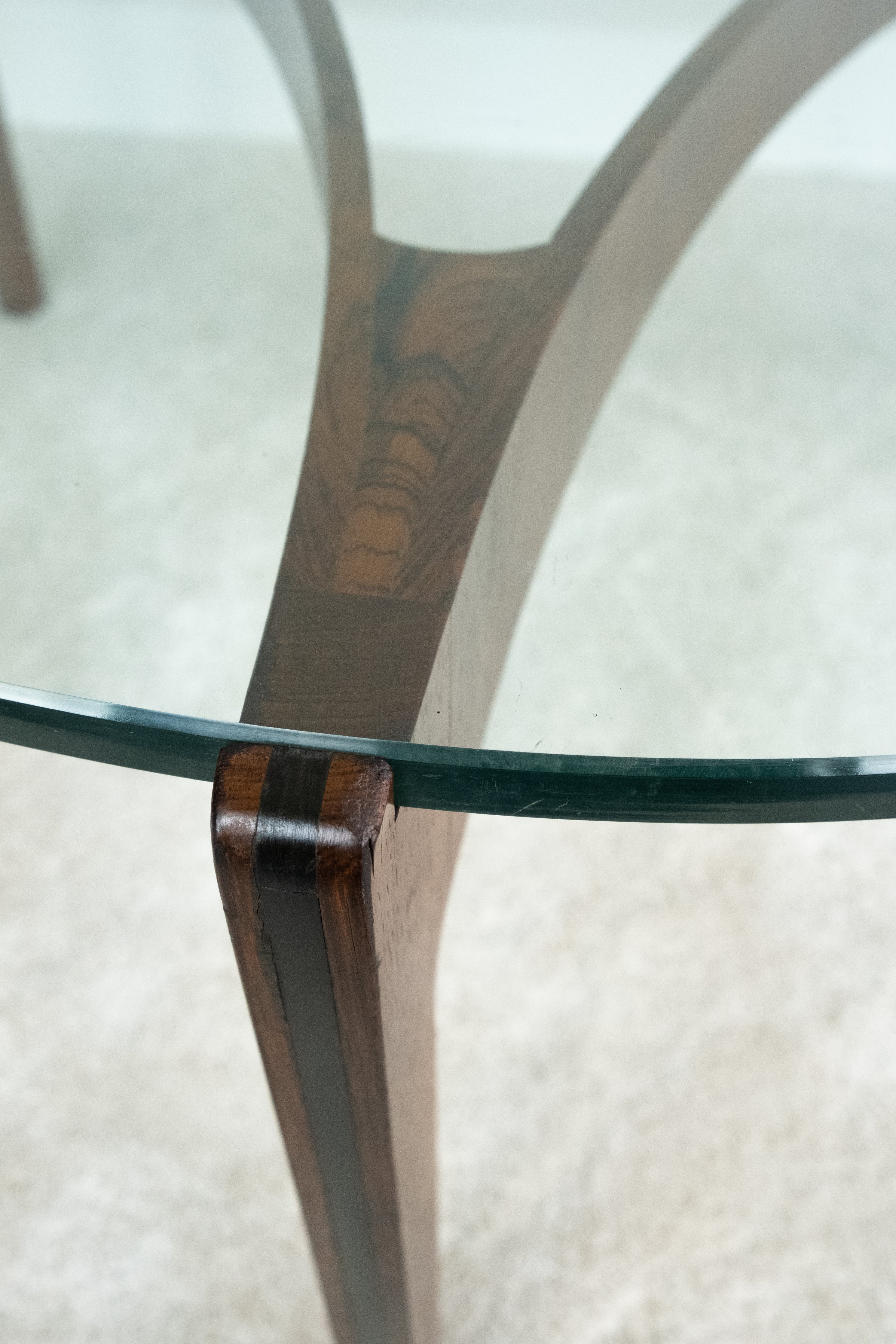 Rosewood Salontafel Sven Ellekaer voor Christian Linneberg Mobelfabrik