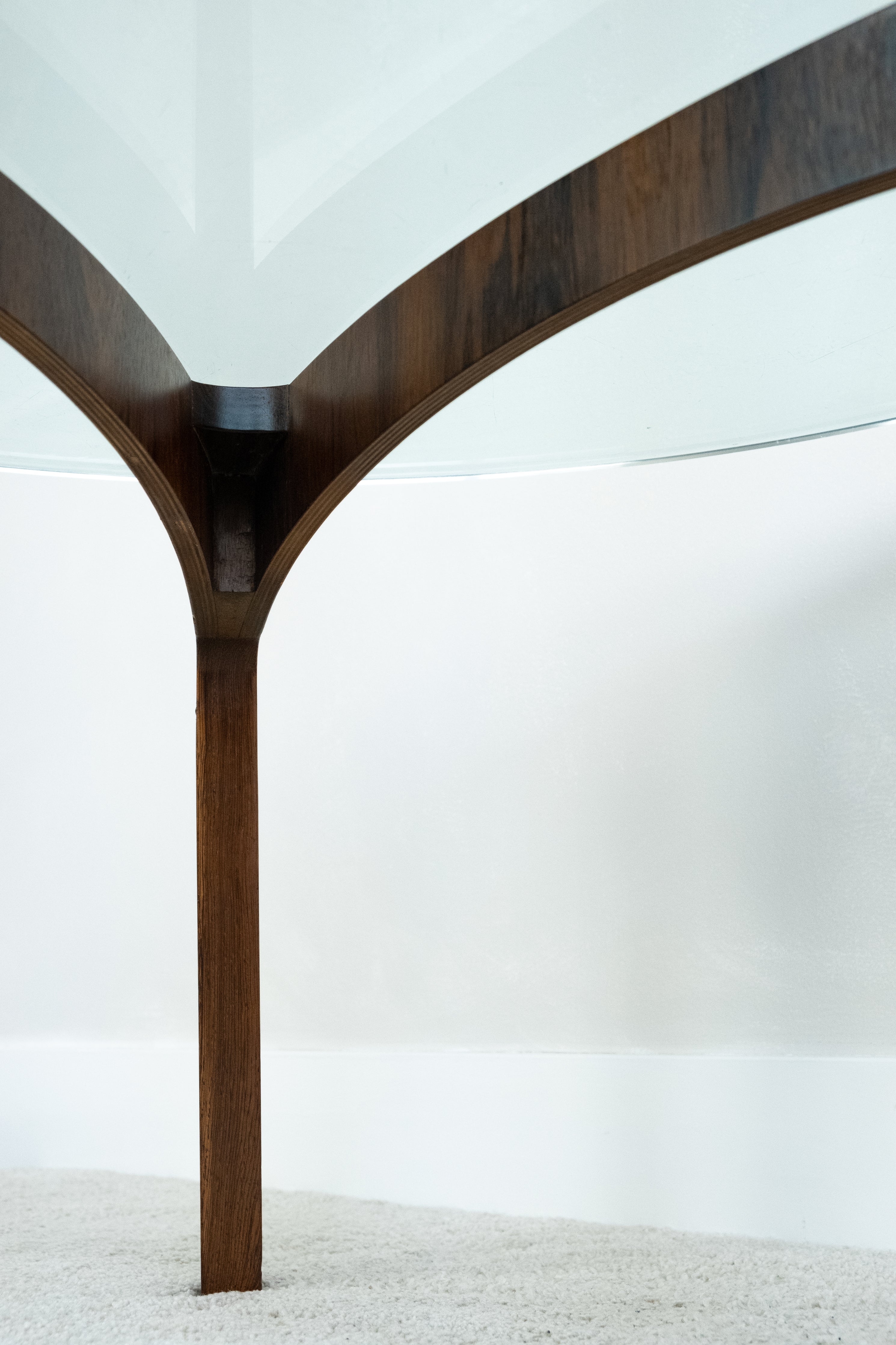 Rosewood Salontafel Sven Ellekaer voor Christian Linneberg Mobelfabrik