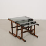 Manou nesting tables rotan