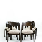 Brutalist Eetset 6 Stoelen