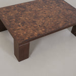 Brutalist coffee table by Middelboe & Lindum for Tranekaer