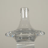 Small Modernist Glass Ufo Vase