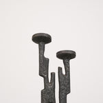 Brutalist candleholder by Horst Dalbeck