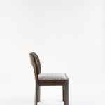 Brutalist eetset met 6 stoelen