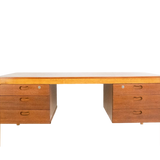 Large desk by Hartmut Lohmeyer for Wilkhahn