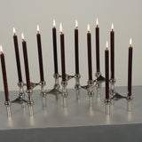 Chrome Candleholders Werner Stoff & Hans Nagel
