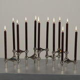 Chrome Candleholders Werner Stoff & Hans Nagel