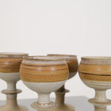 Ceramic wine glasses/mugs by Conwy Pottery