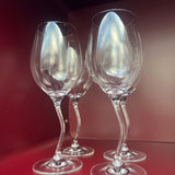 Wavy Wine Glasses (4)