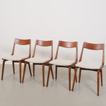 Set of Boomerang chairs by Alfred Christensen - set of 4