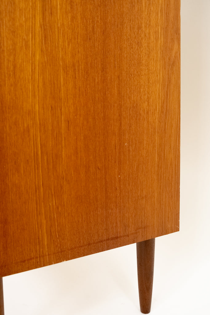 Vintage Deense Teakhouten Ladekast 