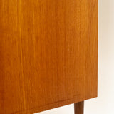 Vintage Deense Teakhouten Ladekast 