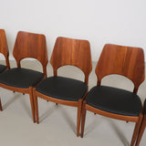 Arne Hovmand Olsen teak chairs - set of 6
