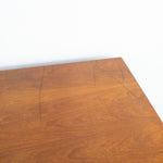 Groot organisch teak bureau Hartmut Lohmeyer voor Wilkhahn
