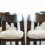 Brutalist Eetset 6 Stoelen