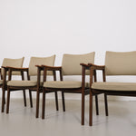 Erik Kirkegaard for Hong Stolefabrik chairs 