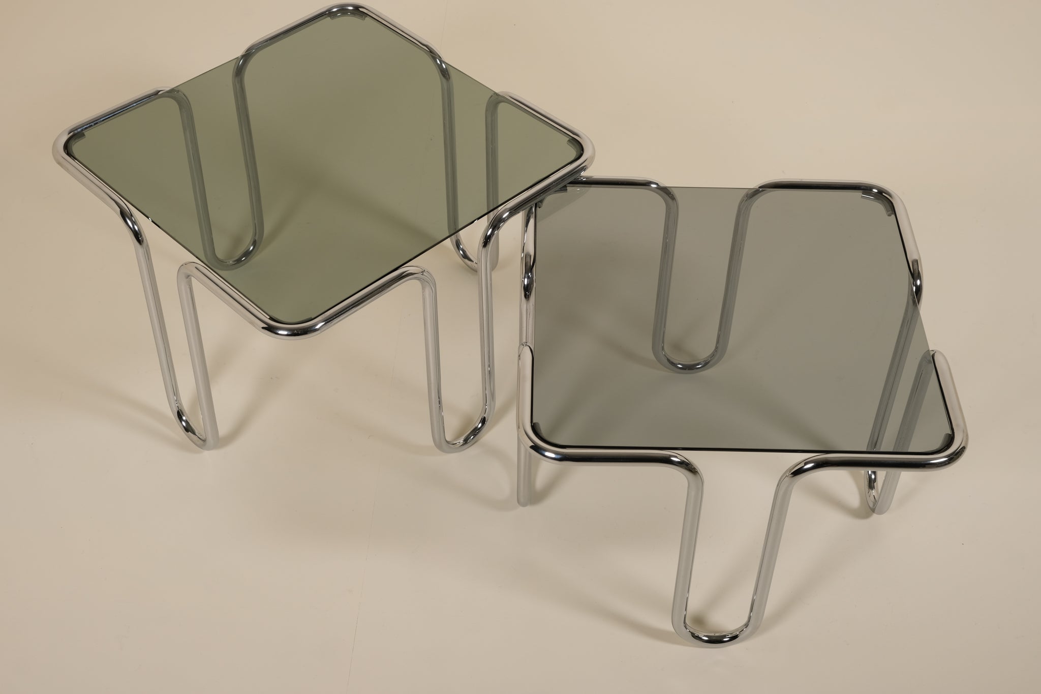 Pair of Side Tables by Ezio Didone
