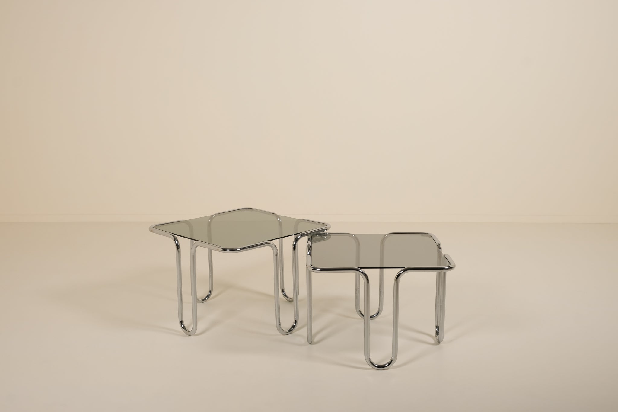 Pair of Side Tables by Ezio Didone