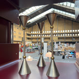 Set of 3 Memphis Style Candle Holders