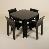Black Dining Set by Gijs Bakker for Castelijn