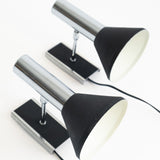 Vintage wandlampen spots van Hala Zeist