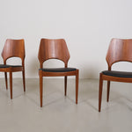 Arne Hovmand Olsen teak chairs - set of 6