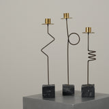 Set of vintage Kräsen Candle Holders by Ehlen Johansson for IKEA