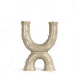 Small organic candle holder