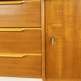 Vintage Retro Teakhouten Dressoir Jaren 60