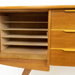 Vintage Retro Teakhouten Dressoir Jaren 60
