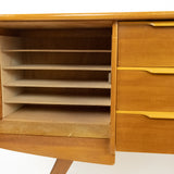 Vintage Retro Teakhouten Dressoir Jaren 60