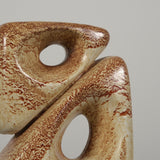 Italian Ceramic Vase by Roberto Rigon for Bertoncello