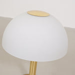 Glashütte Limburg mushroom XL lamp brass