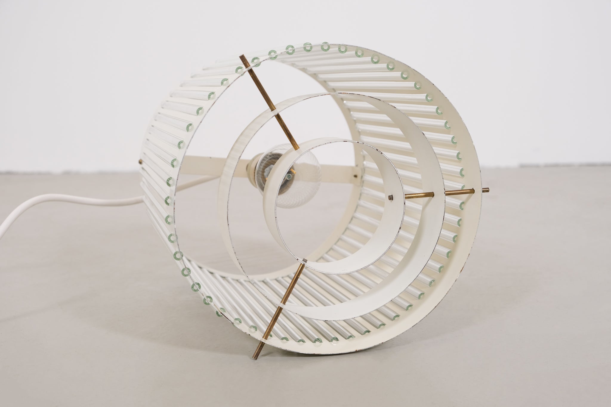 Hanglamp with glass tubes