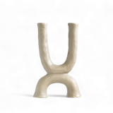 Large organic candlestick