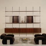 Modular Wall Unit E22 by Osvaldo Borsani for Tecno