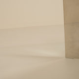 Close up of metal base of coffee table