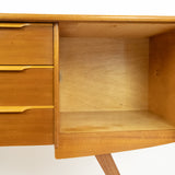 Vintage Retro Teakhouten Dressoir Jaren 60