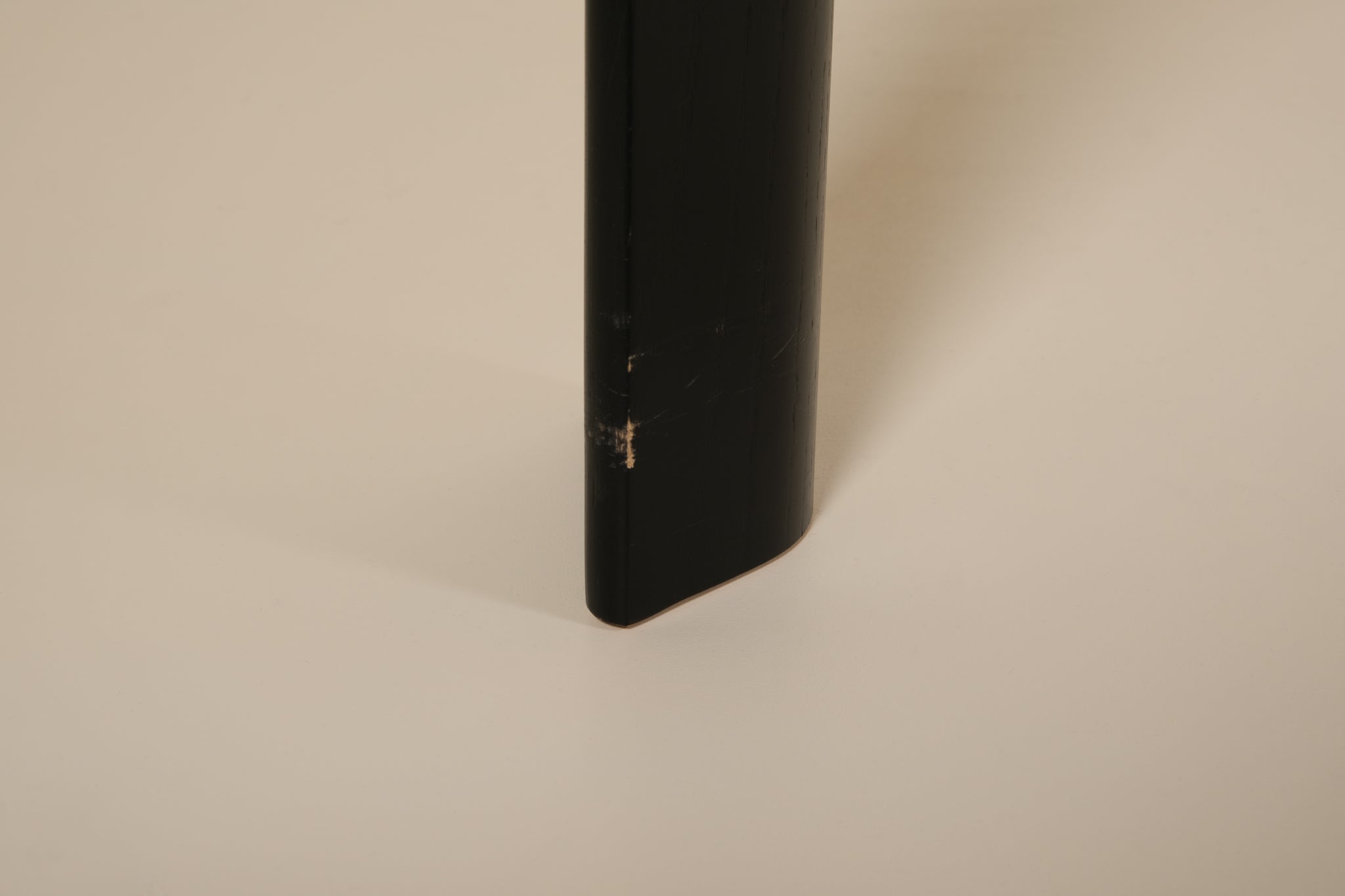 Close-up van tafelpoot