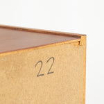Teak Houten Ladekast Anton Slotboom Lockwood