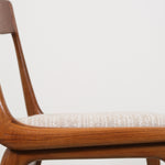 Set of Boomerang chairs by Alfred Christensen - set of 4