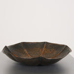 Copper brutalist bowl