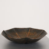 Copper brutalist bowl