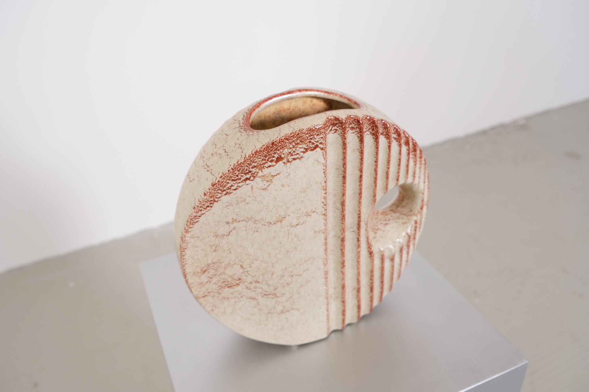 Roberto Rigon for Bertoncello ceramic vase