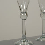 Set of 6 Modern Champagne Flutes