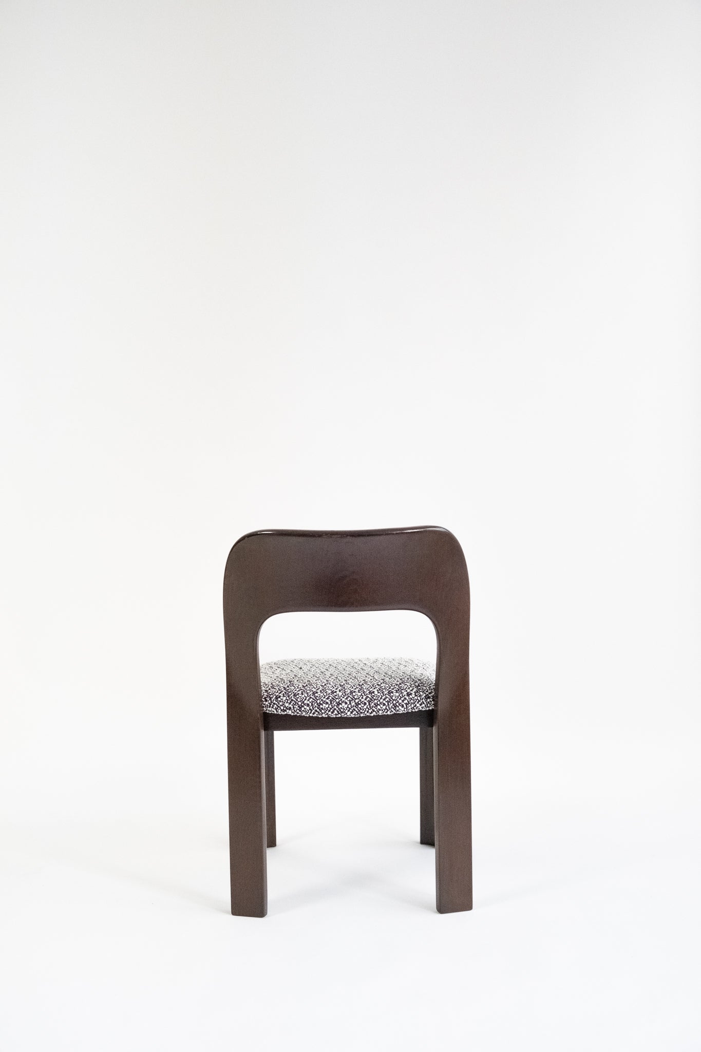 Brutalist eetset met 6 stoelen